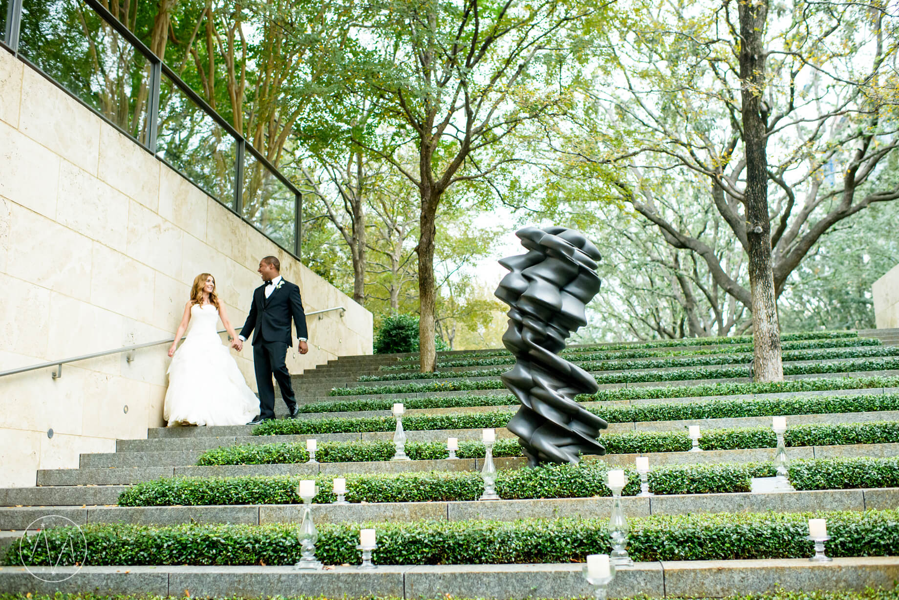 Dallas wedding at Nasher Sculpture Center (26)