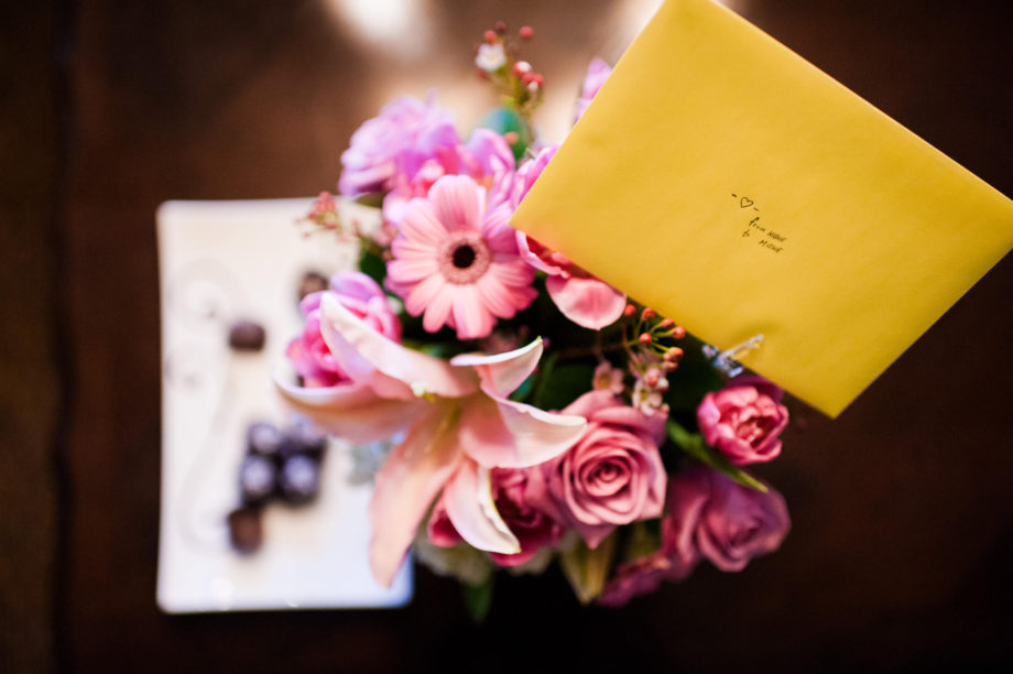 love letter Mishi Indian wedding detail flowers